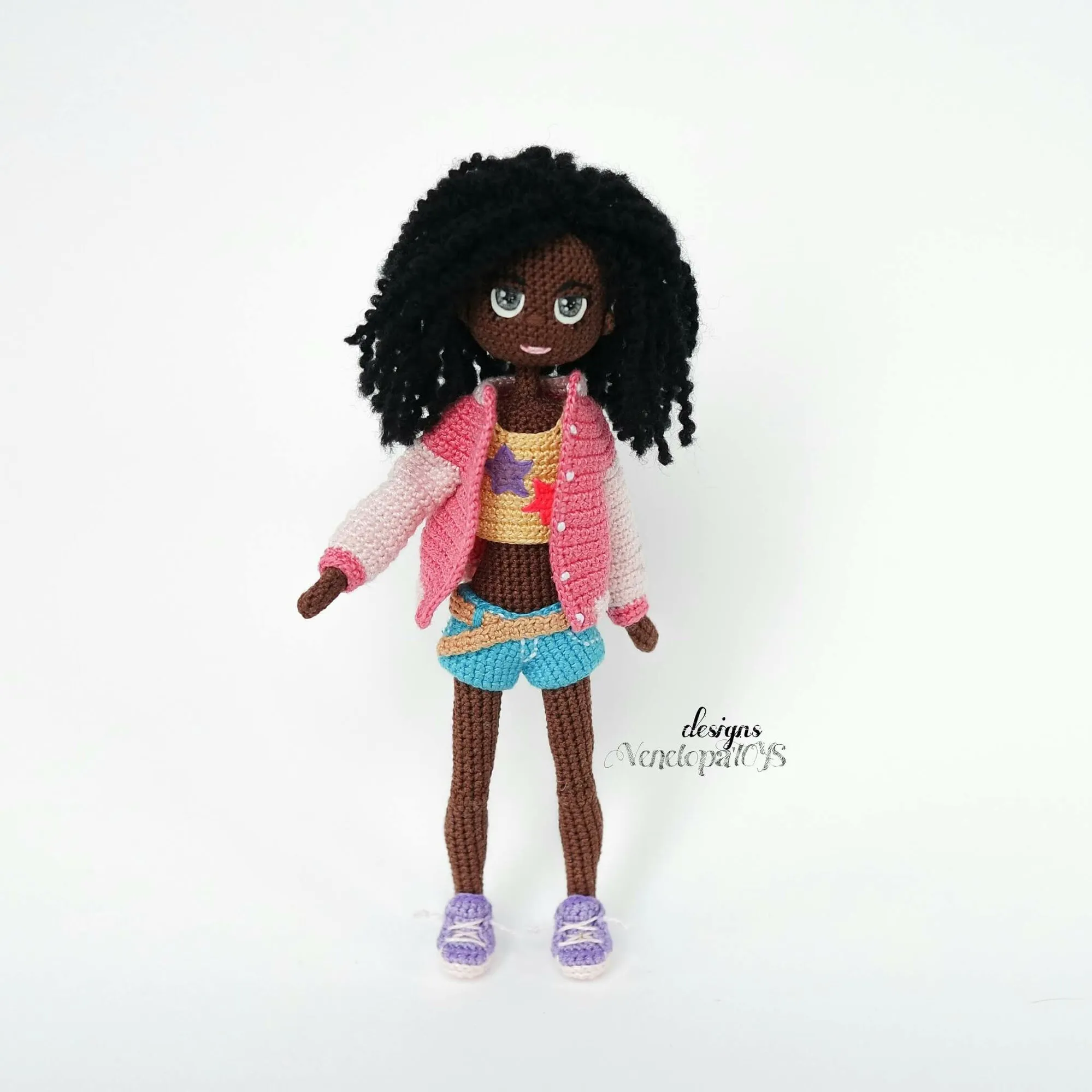 Amigurumi Modèle Poupée Naomi crochet