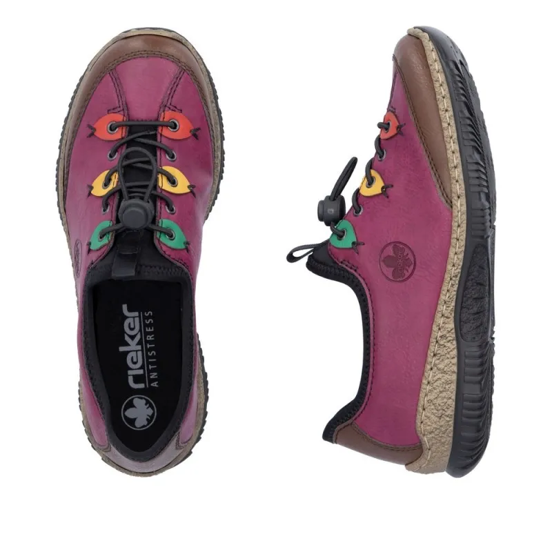 Basket Rieker N3271-30 violet