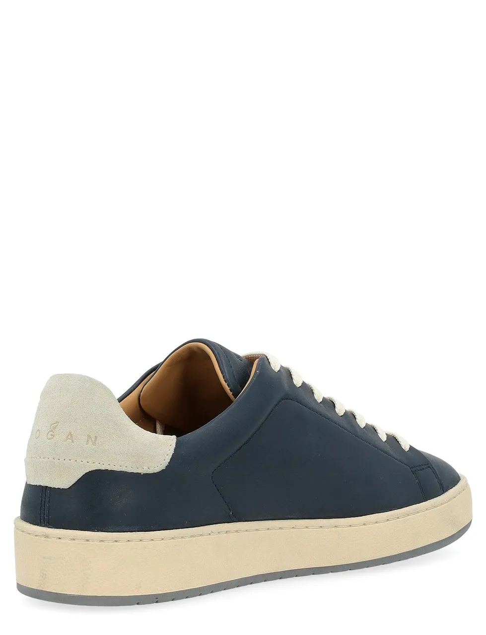 Baskets Hogan H672 en cuir lisse bleu