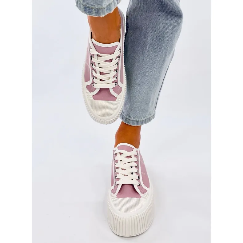 Baskets plateforme femme Dors Violet