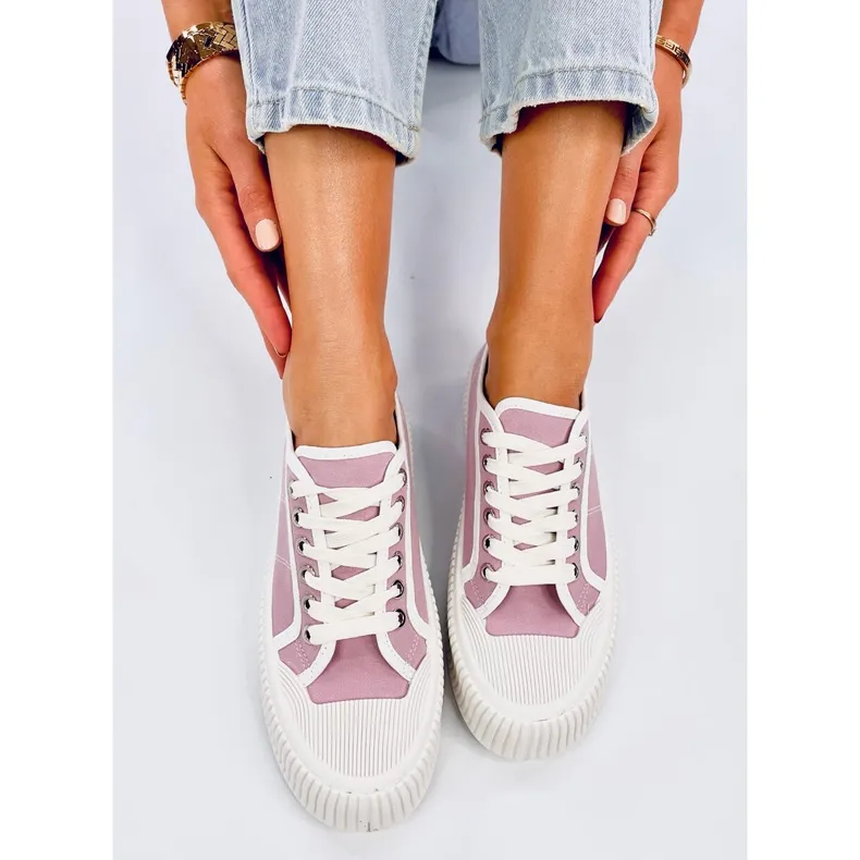Baskets plateforme femme Dors Violet