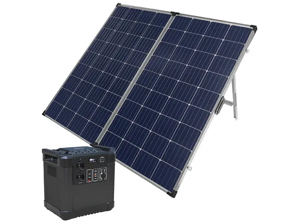 Batterie nomade 455 Ah + panneau solaire 260 W | Kits solaires avec batterie 
