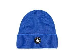 Bonnet Laine Mérinos Bleu Klein