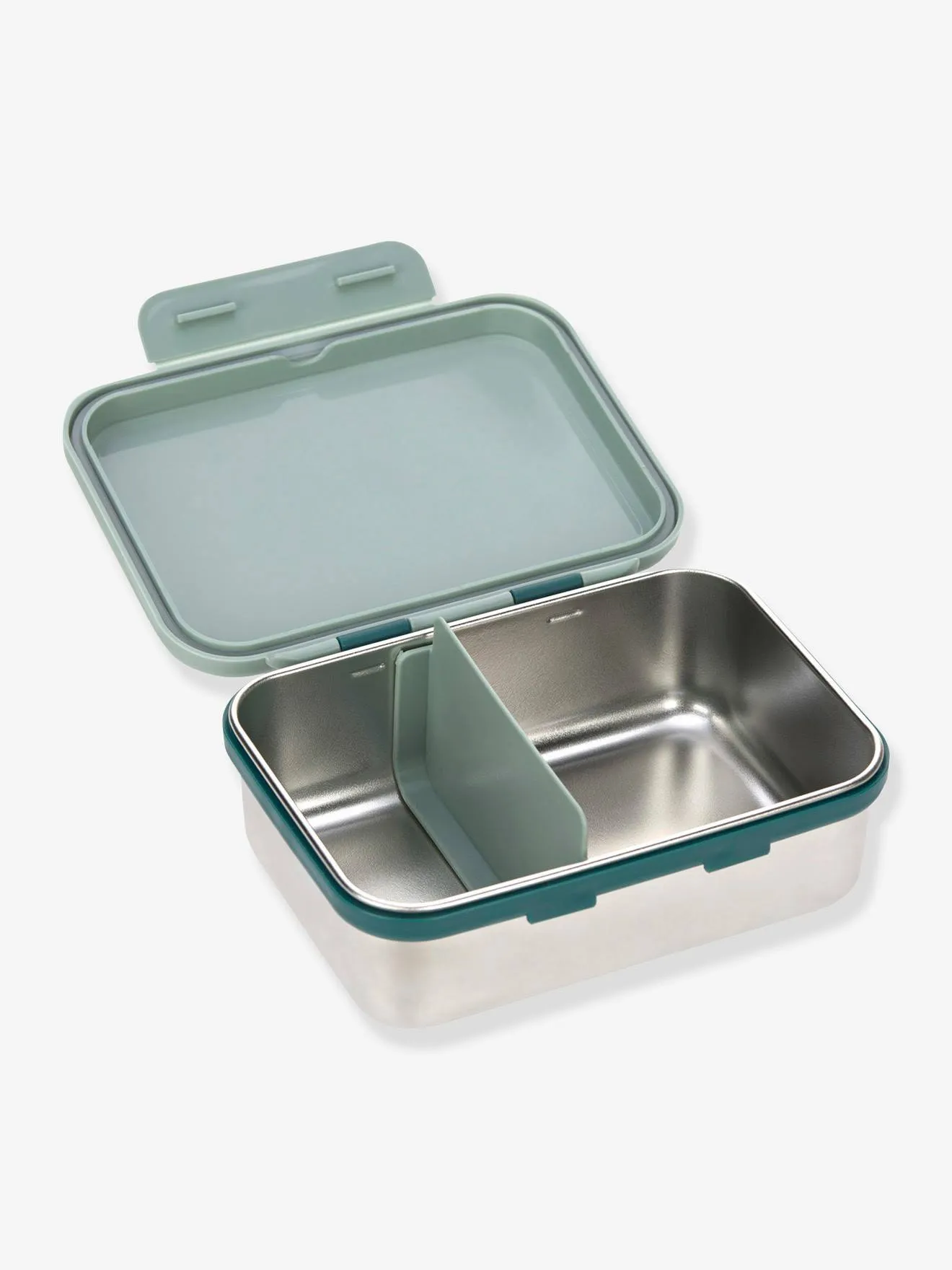Boîte à goûter LÄSSIG en inox happy prints bleu nuit - Lassig