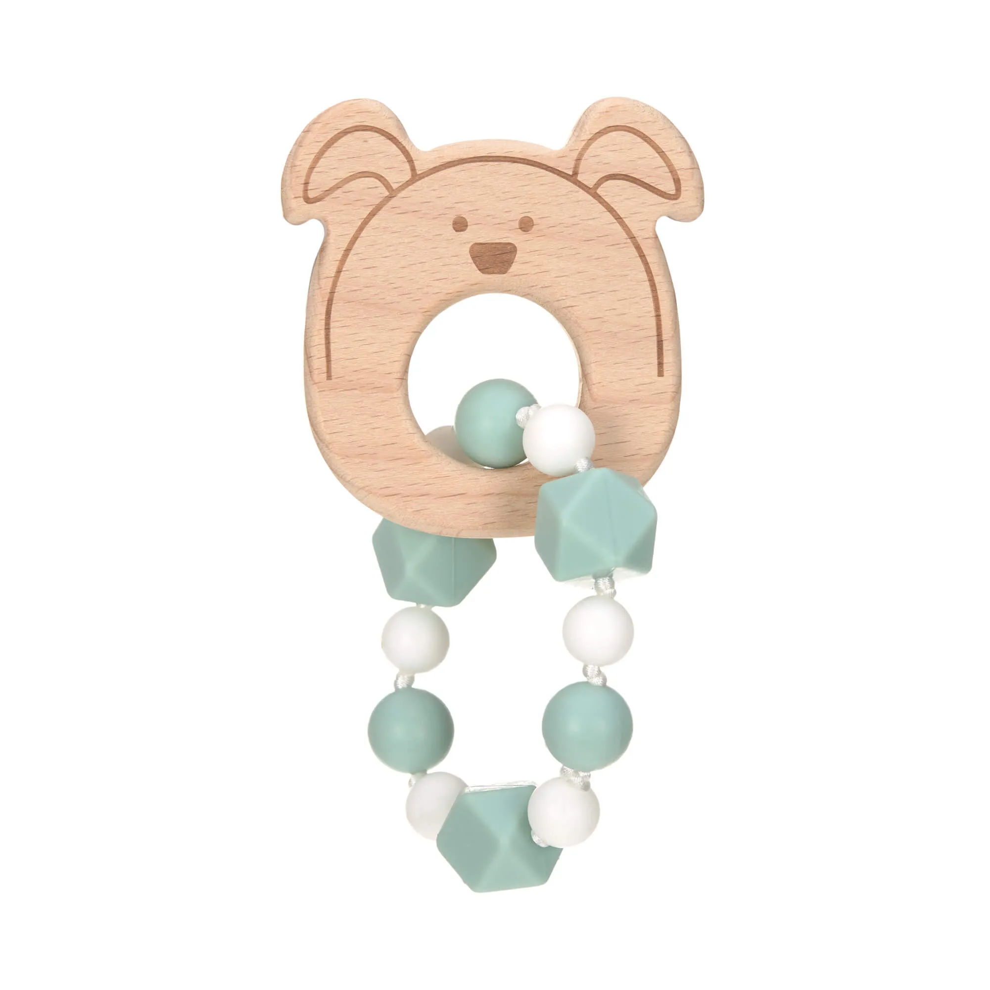 Bracelet de dentition, Little Chums Chien | Lässig