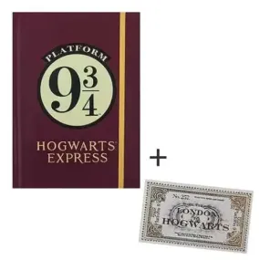 Carnet rigide + Marque-pages 9 3/4