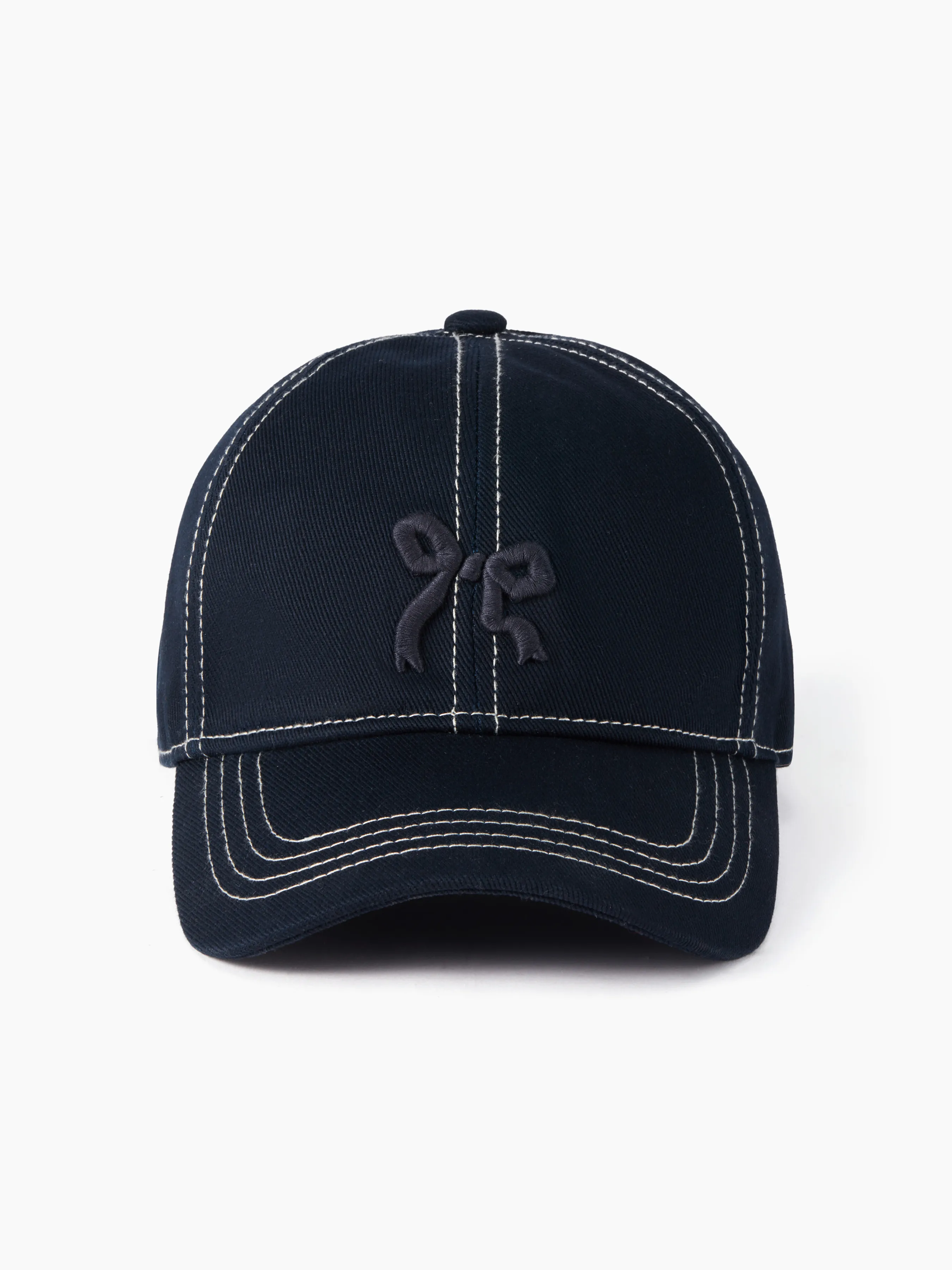  Casquette de Baseball à Nœud Brodé