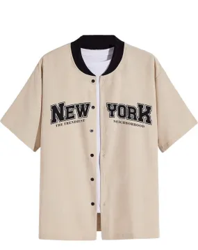 Chemise Baseball New Yorker