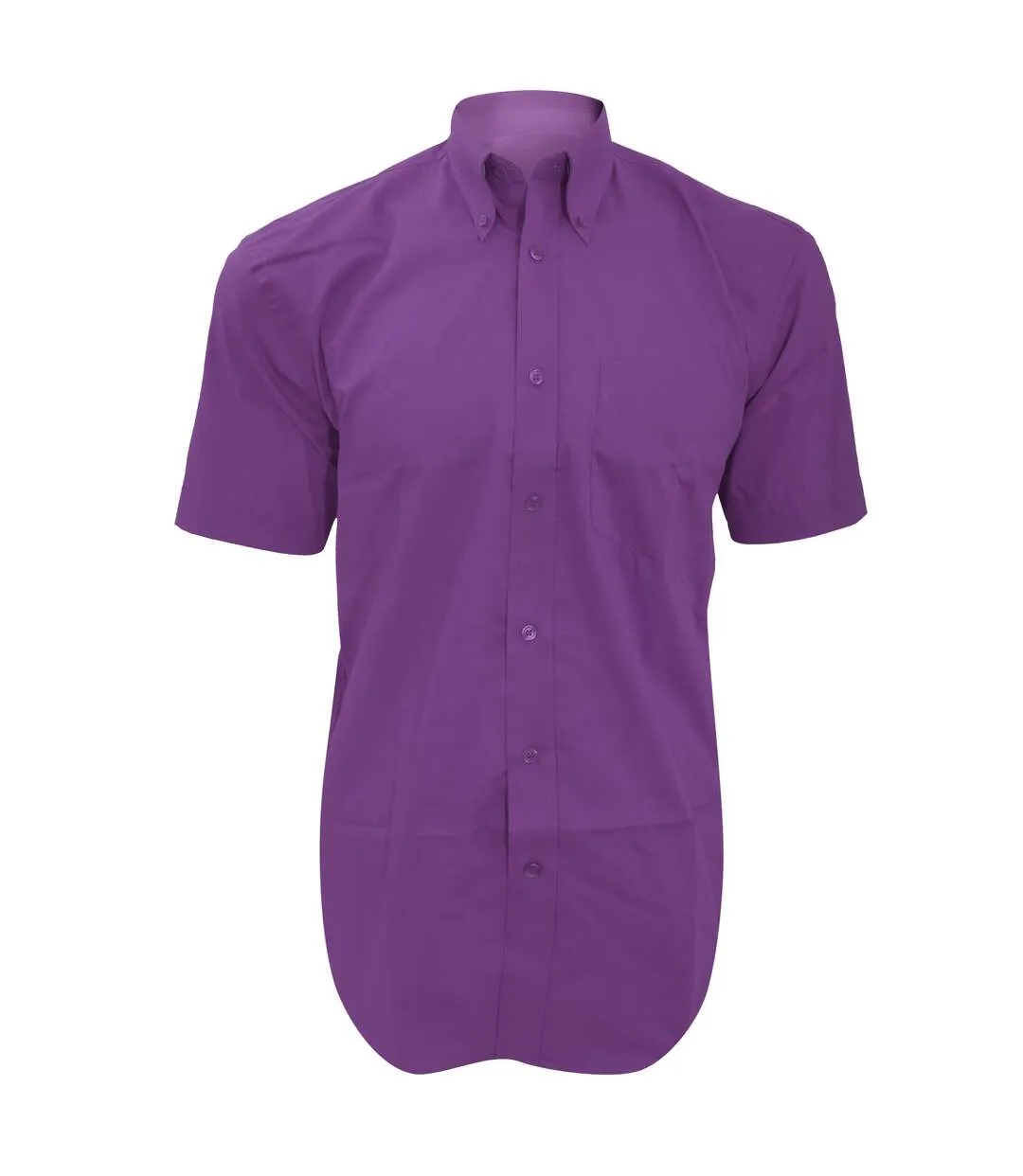 Chemise à manches courtes homme bleu marine foncé Kustom Kit