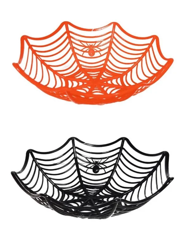 Corbeille à bonbons halloween (Orange et Noir)