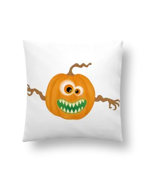Coussin Monstre citrouille halloween par Lumagayo