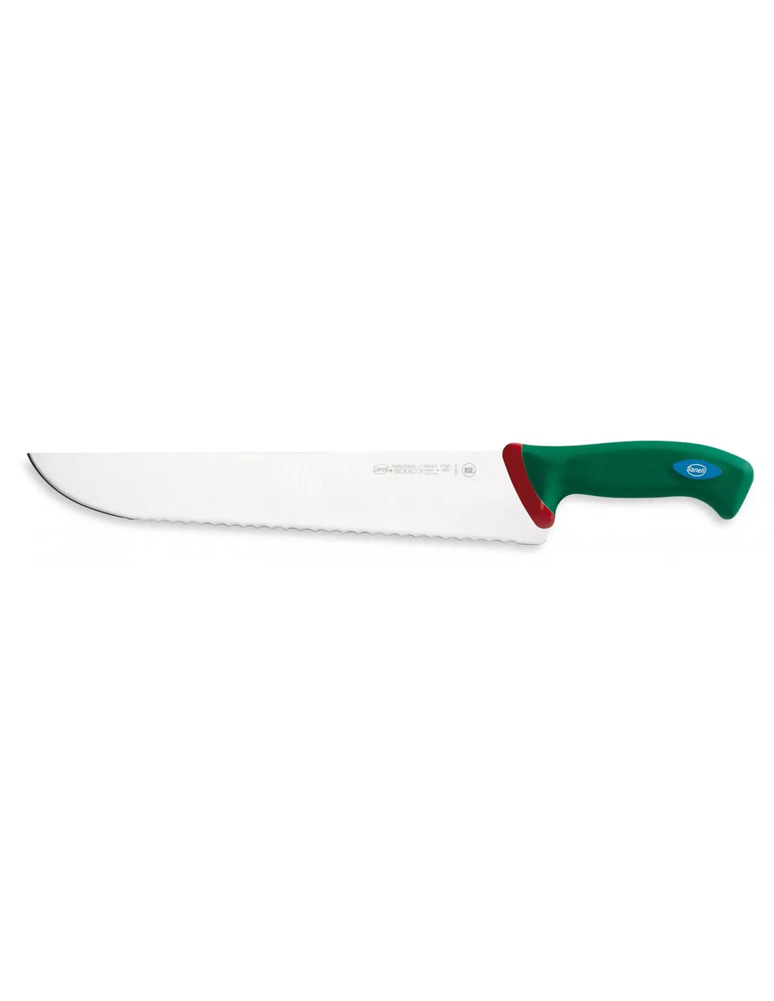 Couteau à poisson Sanelli Premana - lame dentelée 33cm