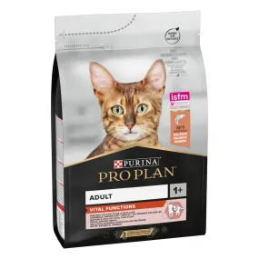 Croquettes chat adulte spéciales bien-être au saumon - 3 kg