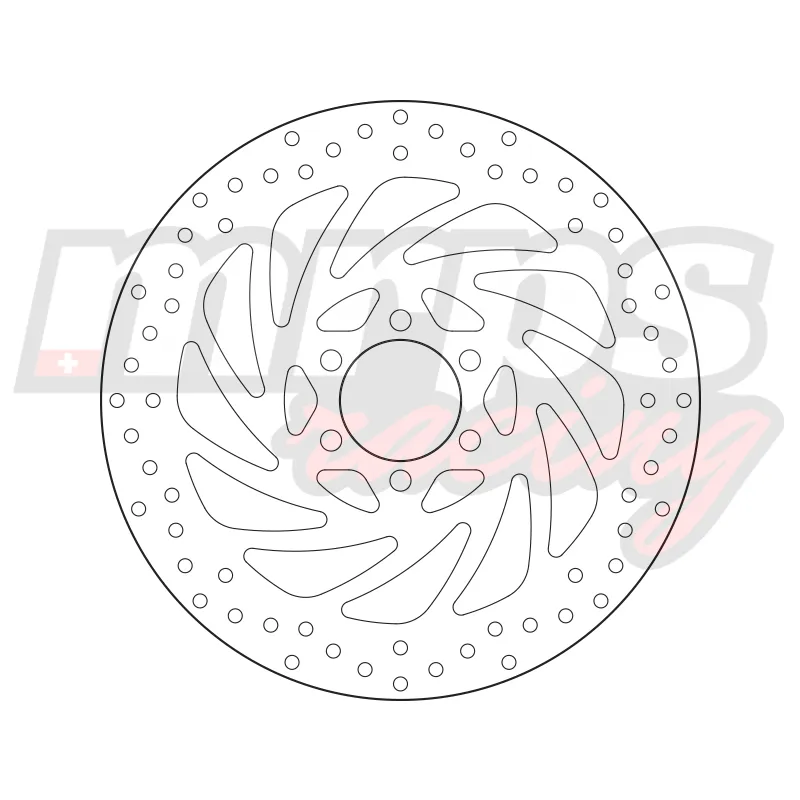 Disque de frein Brembo Serie Oro Fixed 68.B407.P5