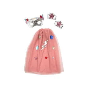 Déguisement Enfant - Super-Héroïne Rose