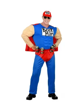 Déguisement Super Beer Man Homme