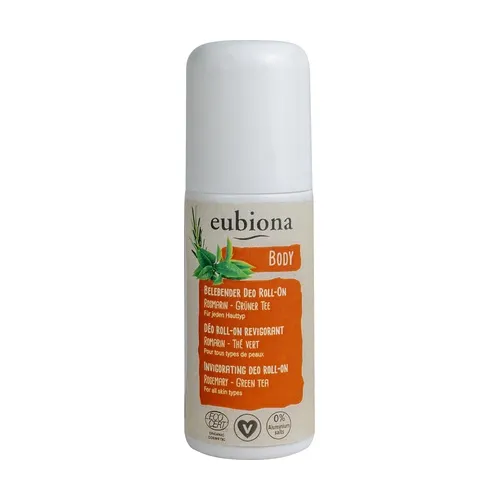 Déodorant À bille sport, romarin et thé vert BIO