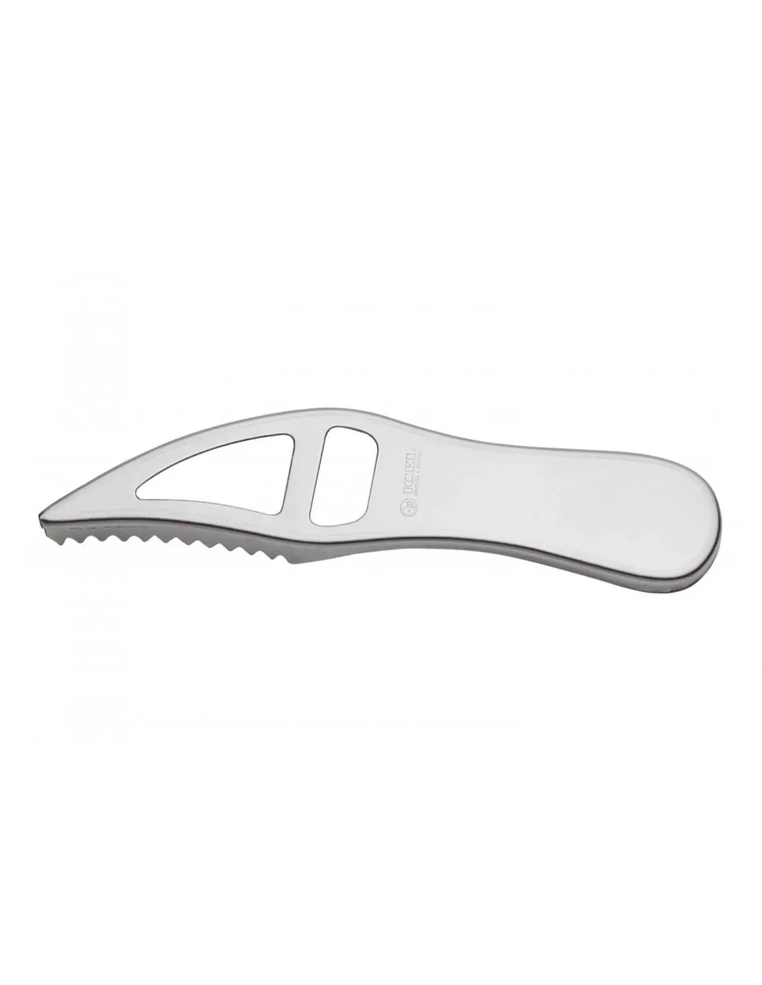 Ecailleur à poisson inox Icel lames crantées acier inoxydable 19cm