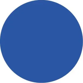 Etiquette cadeau adhésive bleu Klein Ø35mm - par 500