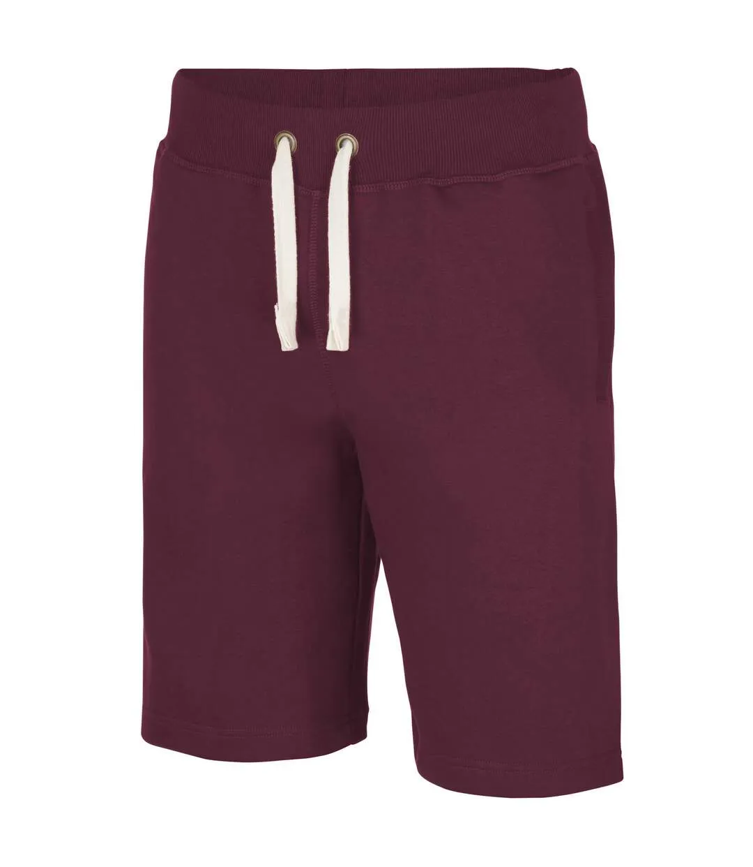 Hoods short épais homme bordeaux AWDis