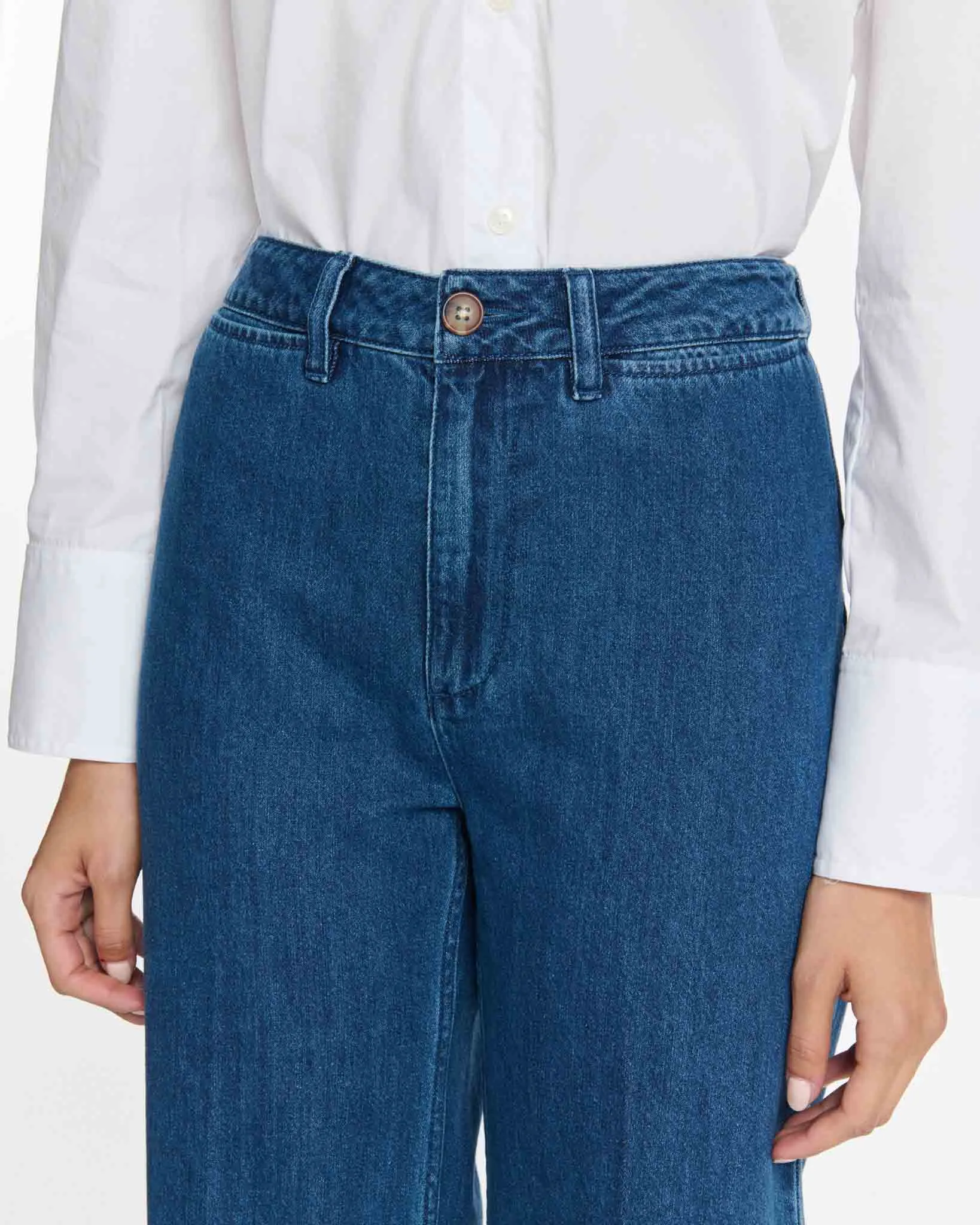 Jeans droit large SWANN Mid Blue