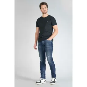 Jeans regular, droit 700/17, longueur 34 bleu en coton | 3 Suisses