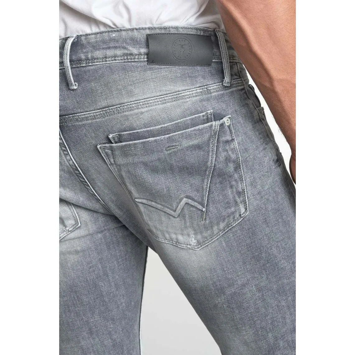 Jeans regular, droit 700/17, longueur 34 gris | 3 Suisses