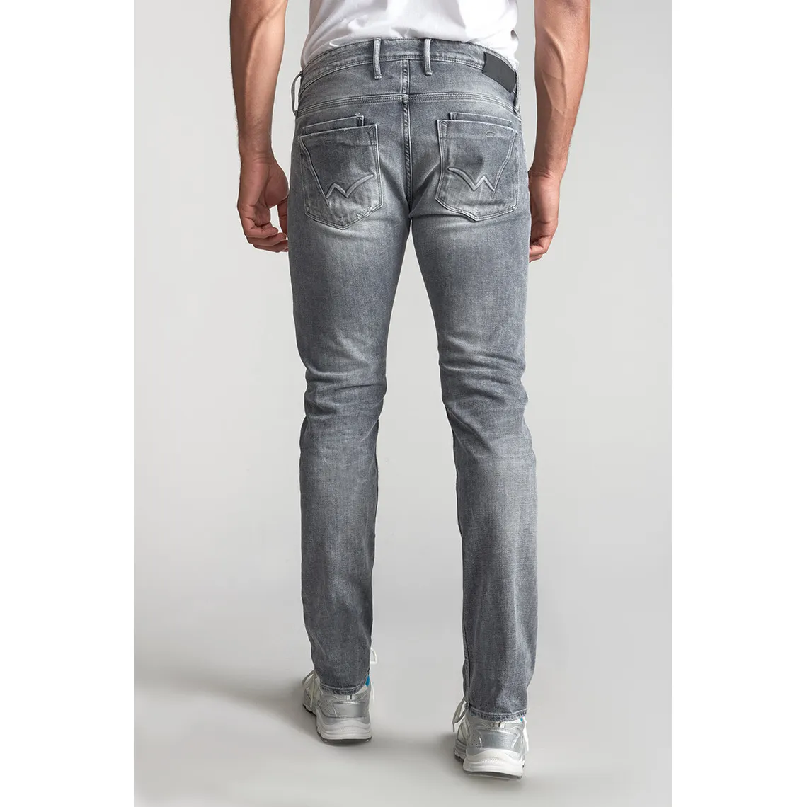 Jeans regular, droit 700/17, longueur 34 gris | 3 Suisses