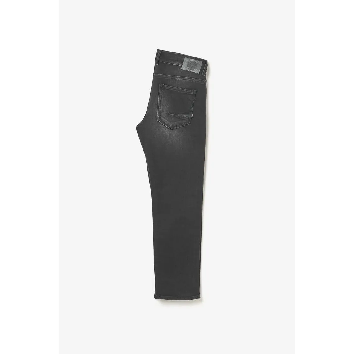 Jeans regular, droit 800/16, longueur 34 noir en coton  | 3 Suisses