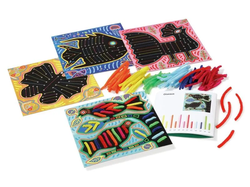KIT CRÉATIF EN CHENILLES Super doux