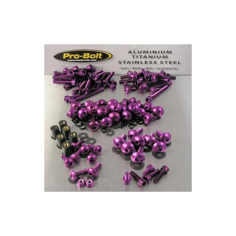Kit visserie complet aluminium Honda CBR 929 RR