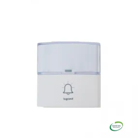 LEGRAND 094279 - Bouton poussoir radio pour kits carillon Blanc