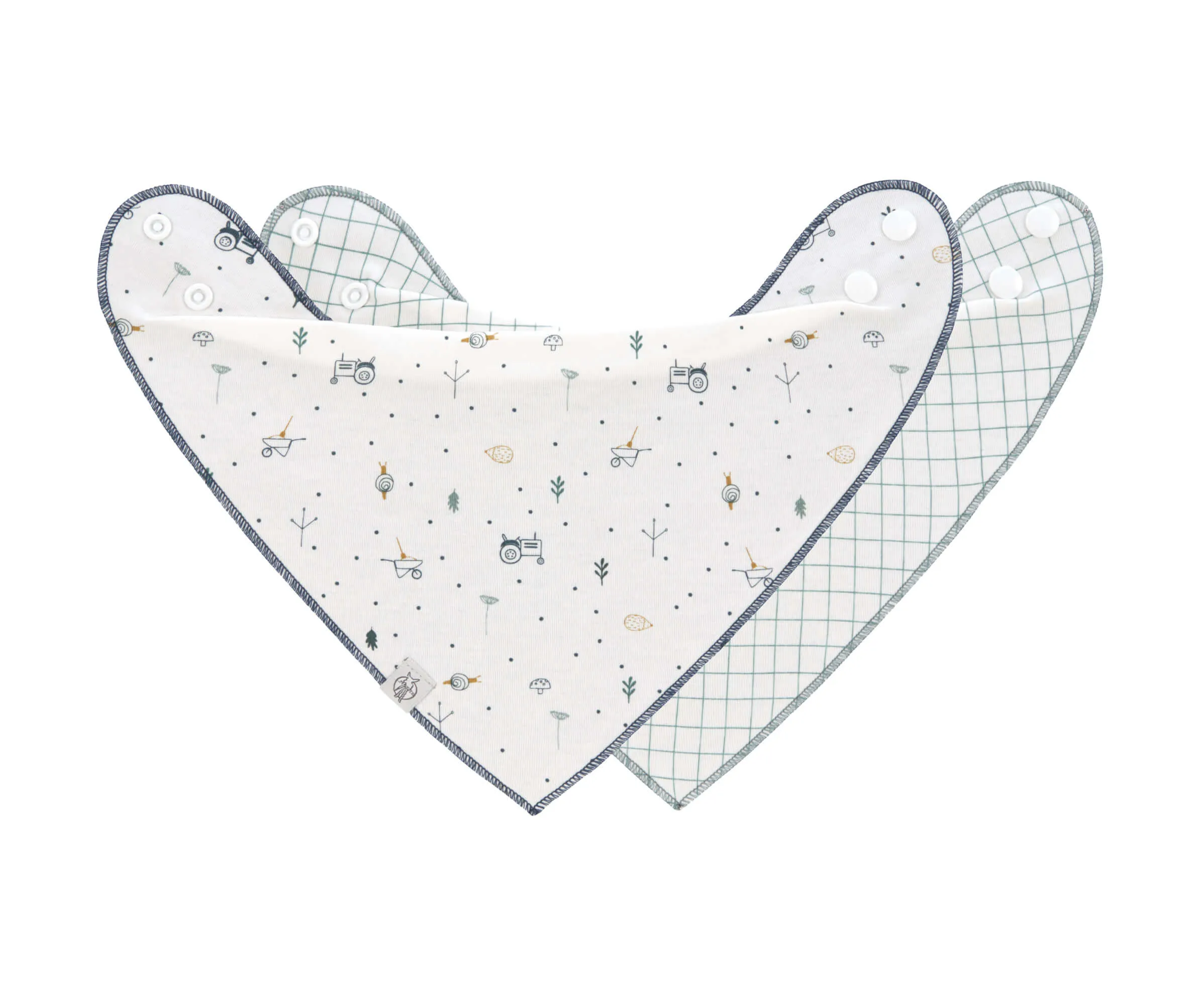 Lot de 2 bandanas avec col bénitier, Garden Explorer Tracteur | Lässig