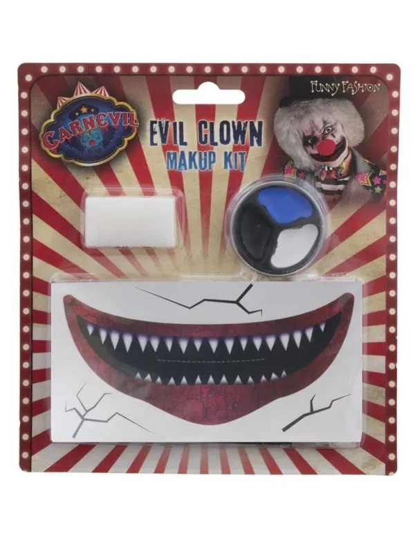 Maquillage Clown tueur Halloween