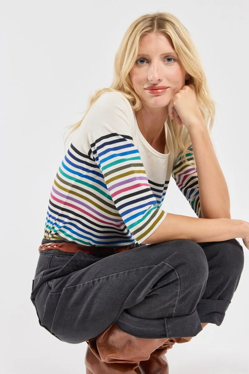 Marinière 10 couleurs - coton léger