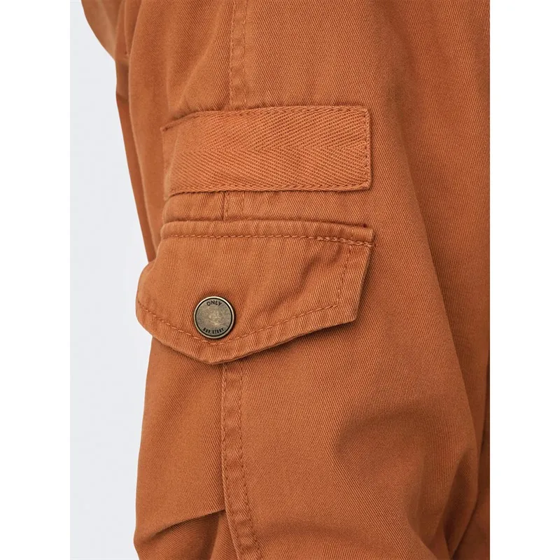 Only Parkas May Femme Marron
