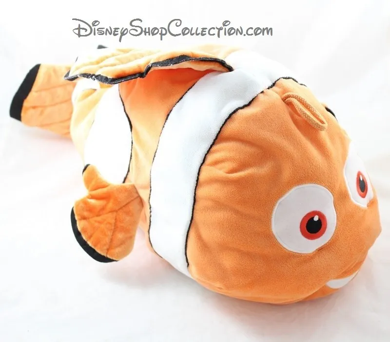 Peluche range pyjama Nemo DISNEY poisson clown orange 45 cm