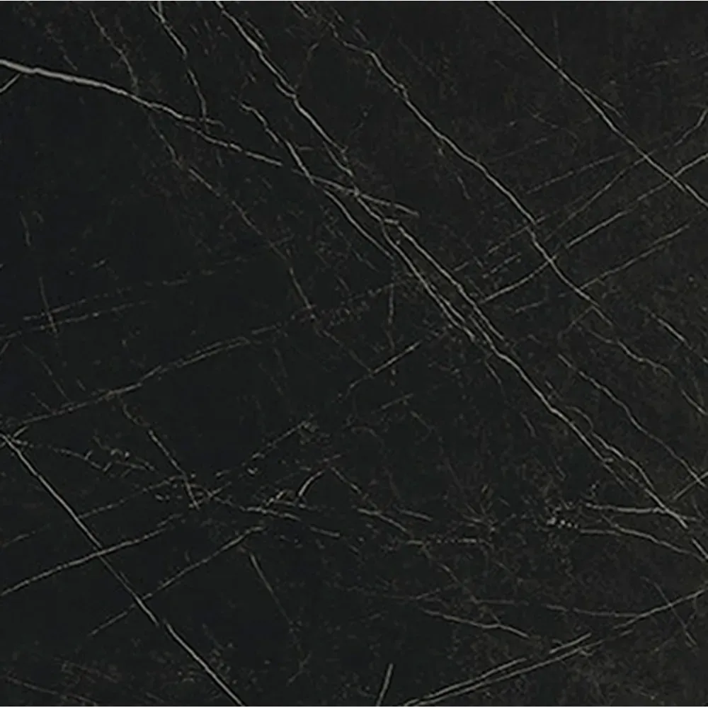 Plateau 110/140x70 decor marbre noir