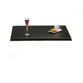 Plateau de table WERZALIT 80x80cm Moka