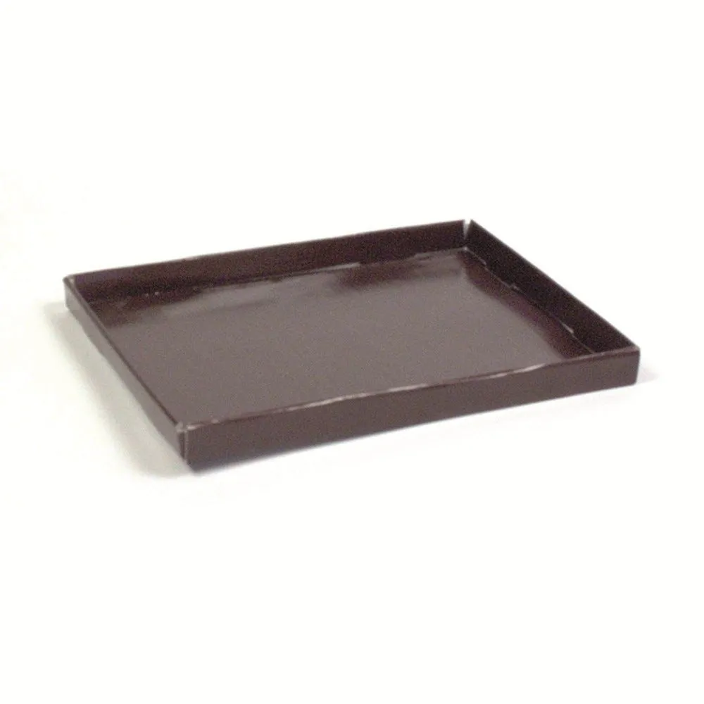 Plateau repas brun foncé - par 100