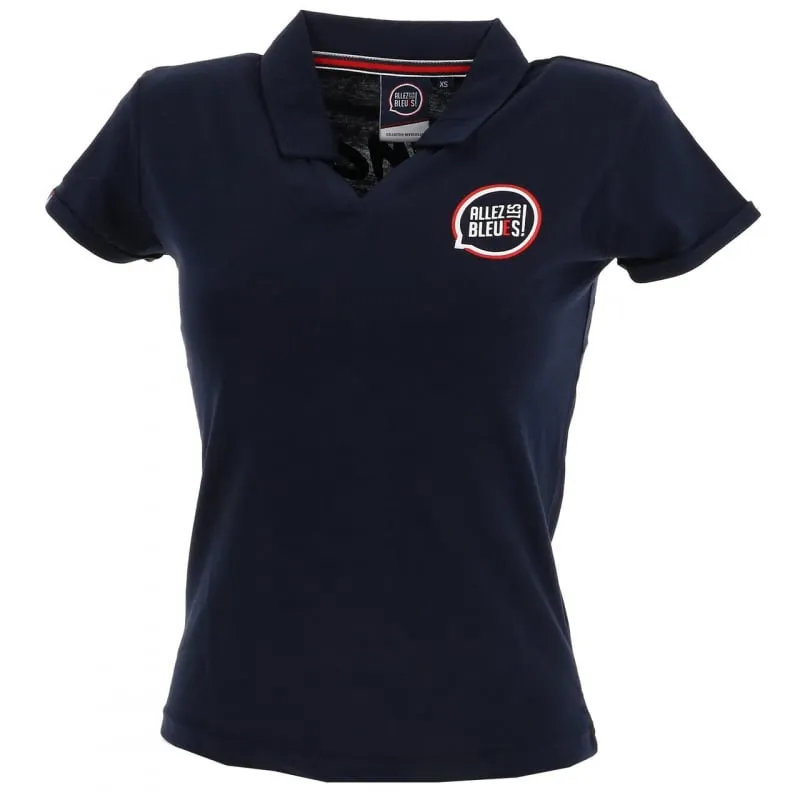 Polo droit essential bleu femme - Tommy Jeans | wimod