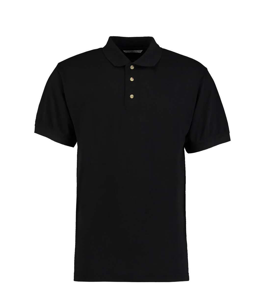 Polo workwear homme noir Kustom Kit