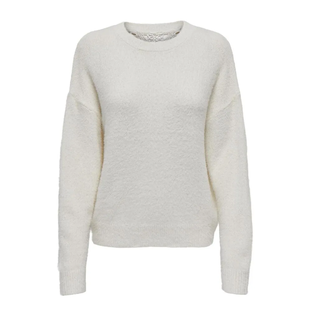 Pull Blanc Femme Only Piumo