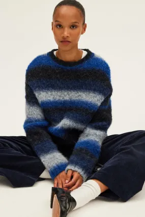 Pull épais oversize à rayures - JOYA