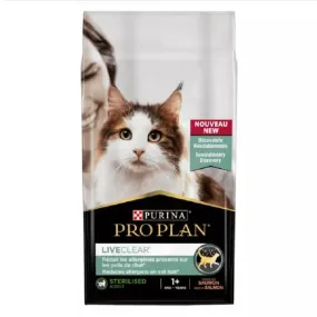 Purina Proplan LiveClear Chat Stérilisé Saumon 2,8kg