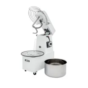 Pétrin à spirale professionnel Cuve 22L et Tête extractible
