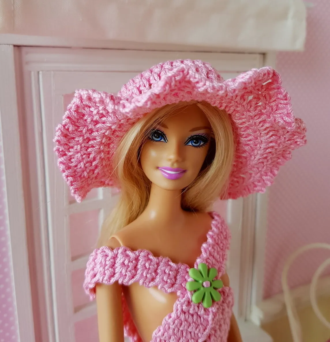 "Oléanie" patron crochet poupée Barbie