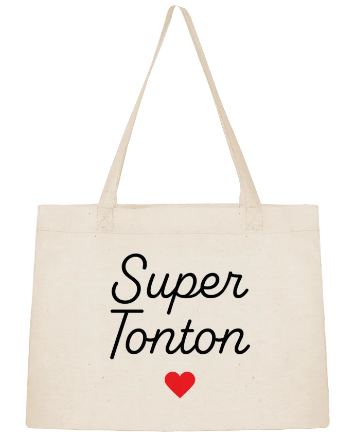 Sac Shopping Super Tonton par Mademoiselle Polly