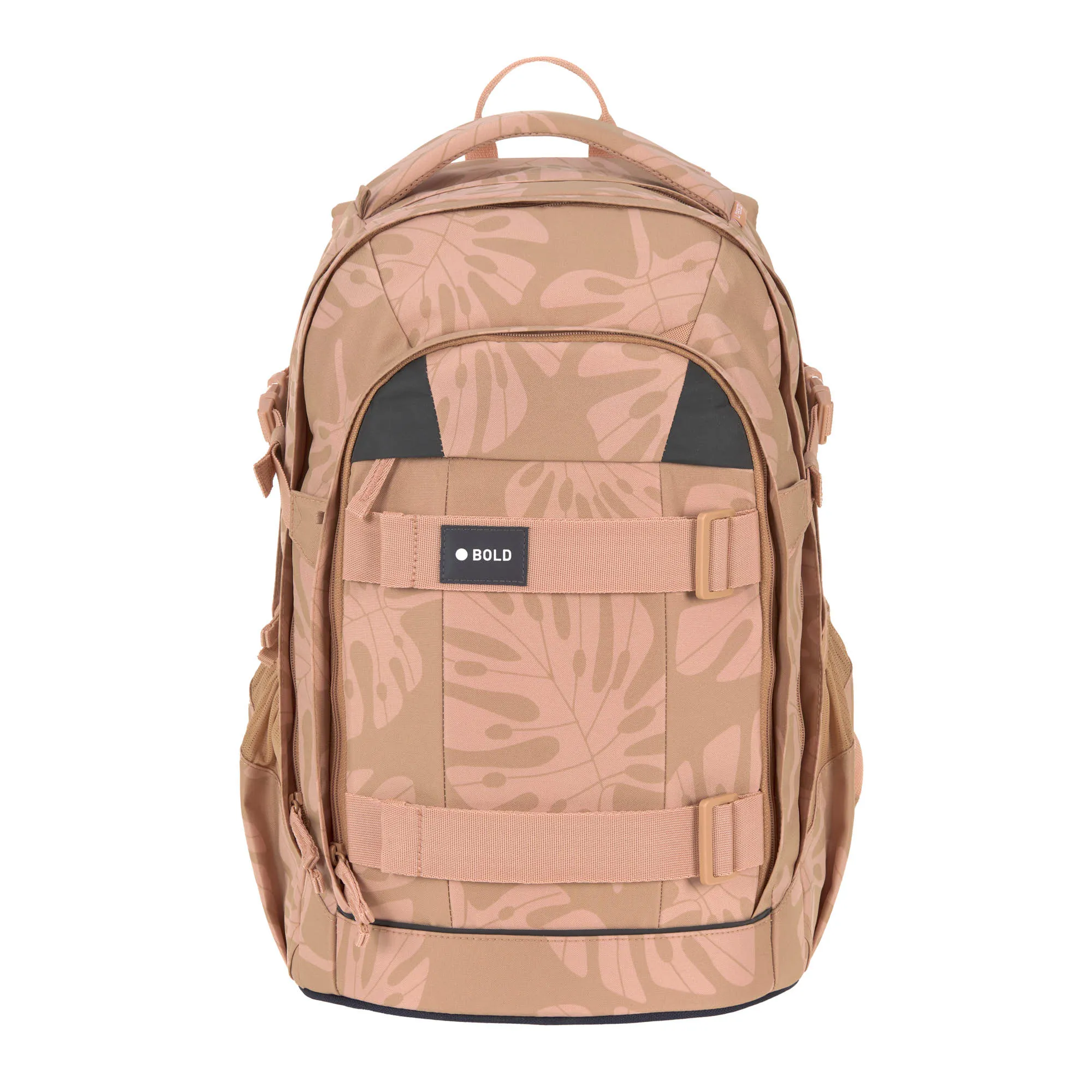 Sac à dos collège - Origin BOLD Leaves, caramel | Lässig
