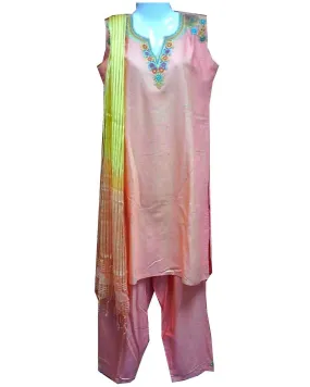 Salwar pas cher Saumon Yasira - Taille 40